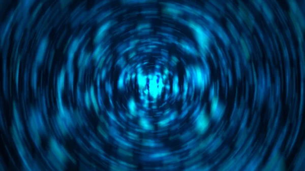 Fundo Azul Radial Abstrato Borrão Brilhante Renderização — Fotografia de Stock