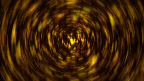 Abstract Radial Gold Background Shiny Light Rendering — Stock Photo, Image