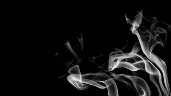 Sfondo Astratto Con Fumo Bianco Rendering — Foto Stock