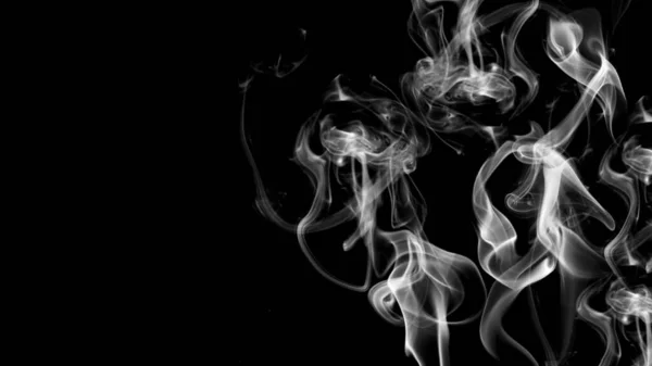 Абстрактный Фон Белым Дымом Рендеринг — стоковое фото