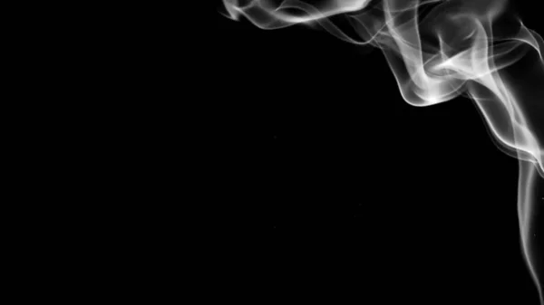Fundo Abstrato Com Fumaça Branca Renderização — Fotografia de Stock