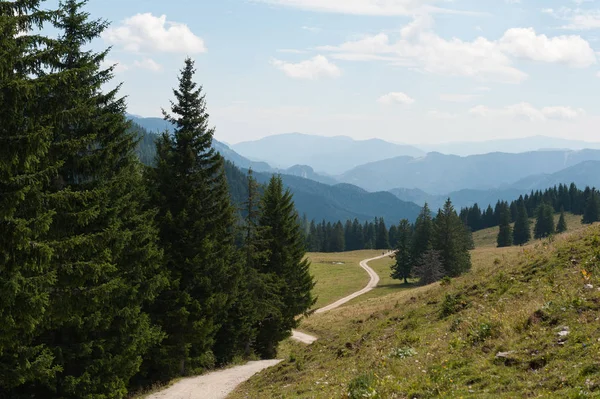 Panoramautsikt Över Weissenalm Styria — Stockfoto