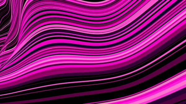 Abstract Background Colorful Wavy Lines Rendered — Stock Photo, Image