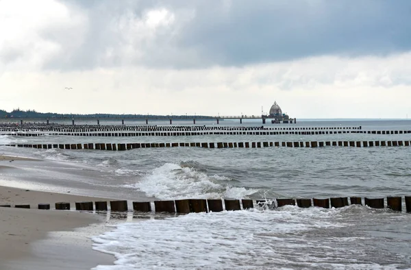 Playa Sylt Vacaciones Mar Báltico — Foto de Stock