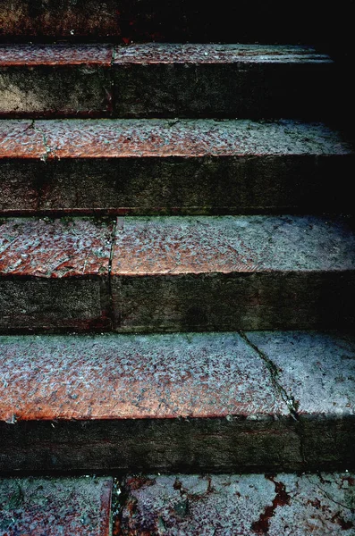 Schody Kamienia Berchtesgarden Niemcy — Zdjęcie stockowe