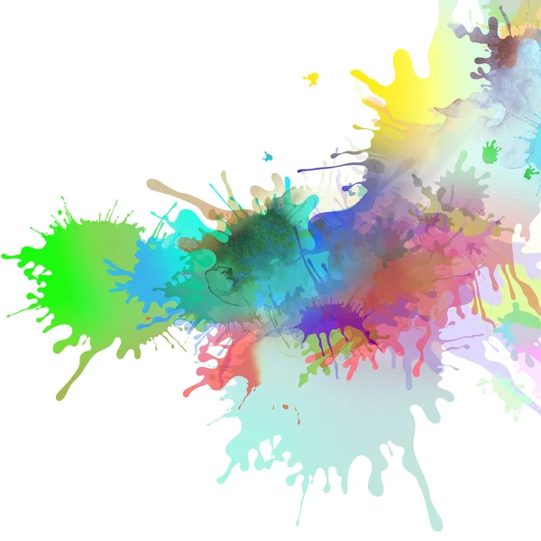 Blots Concept Creative Colors Background Colorful Graphic — Stock Photo, Image