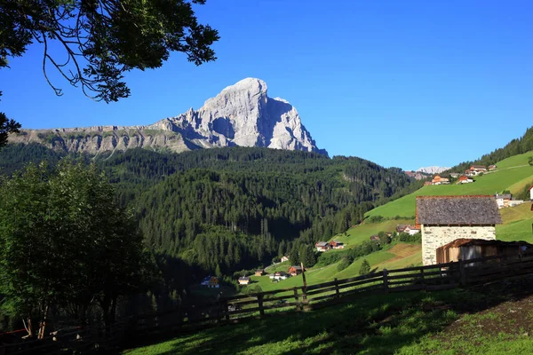 Vista Panorâmica Majestosa Paisagem Dolomitas Itália — Fotografia de Stock