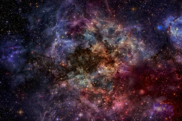星雲と銀河宇宙 Nasa 天文学 — ストック写真