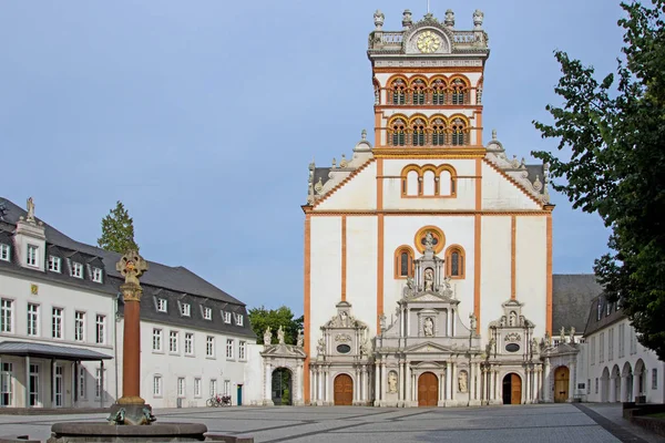 Abadía Benedictina Los Mattias Establo Trier — Foto de Stock