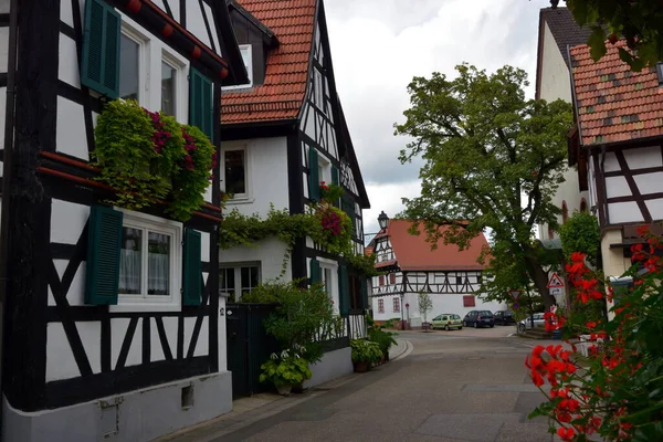 Gamla Hus Staden Strasbourg — Stockfoto