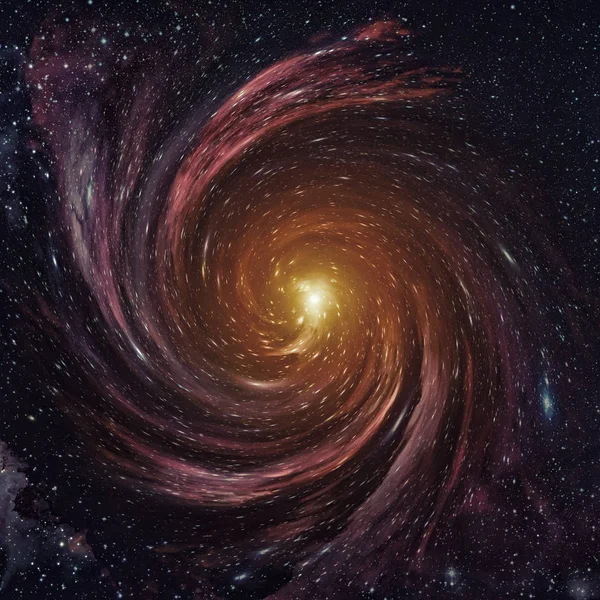 Μαύρη Τρύπα Στο Διάστημα Στοιχεία Αυτής Της Εικόνας Που Παρέχονται — Φωτογραφία Αρχείου