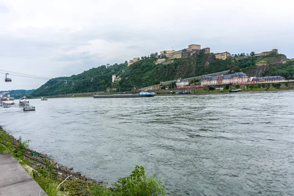 Miasto Koblenz Rufie — Zdjęcie stockowe