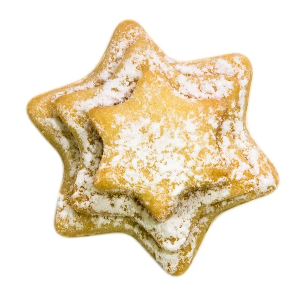 Christmas Cookies Freelancer White Background — Stock Photo, Image