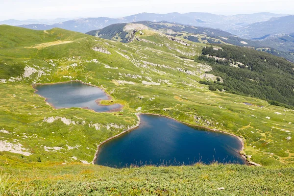 Sunny Day Appennini Show Beautiful Landscapes Glacial Lakes — Stock Photo, Image