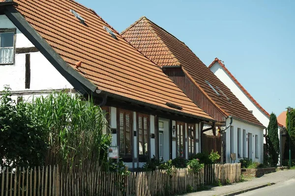 Dorfbild Altwarp Mecklenburg Vorpommern — Stockfoto