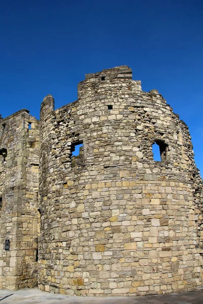 Vue Panoramique Sur Belle Architecture Médiévale Forteresse — Photo