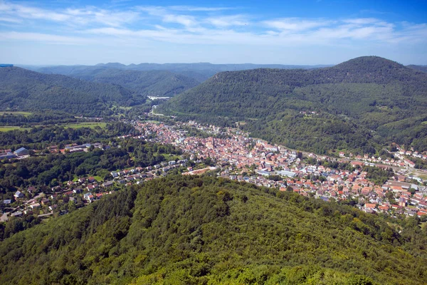 Annweiler Trifels Floresta Palatinada — Fotografia de Stock