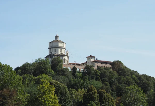意大利都灵的Santa Maria Monte Aka Monte Dei Cappuccini教堂 意为Capuchin Friars山 — 图库照片