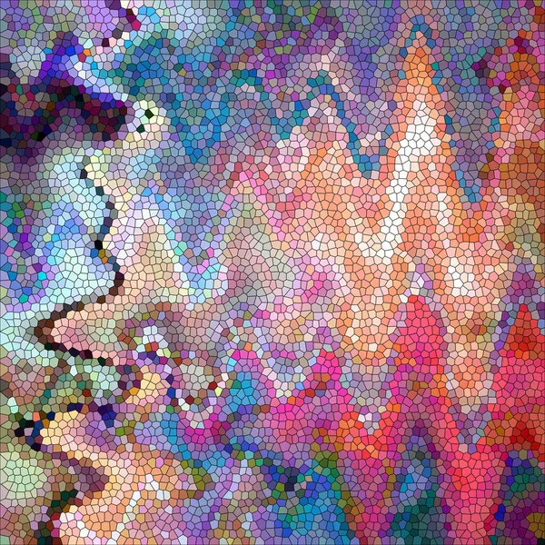 Abstraktní Zbarvení Pozadí Gradientu Vizuální Aby Bezešvé Mozaika Střih Vlna — Stock fotografie