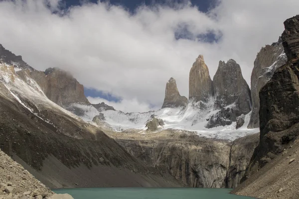 Torres Del Paine Zuid Amerika — Stockfoto