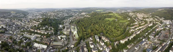 Vista Panorâmica Cidade Siegen Renânia Norte Vestefália Alemanha — Fotografia de Stock
