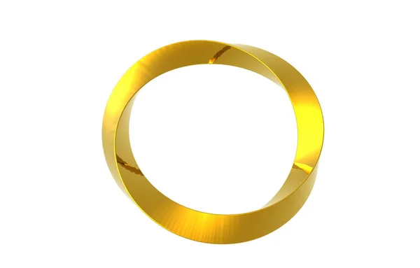 Золотое Обручальное Кольцо Украшения — стоковое фото