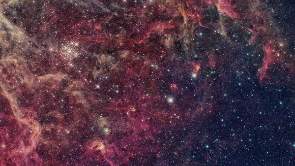 Fondo Espacial Galaxia Abstracta — Foto de Stock