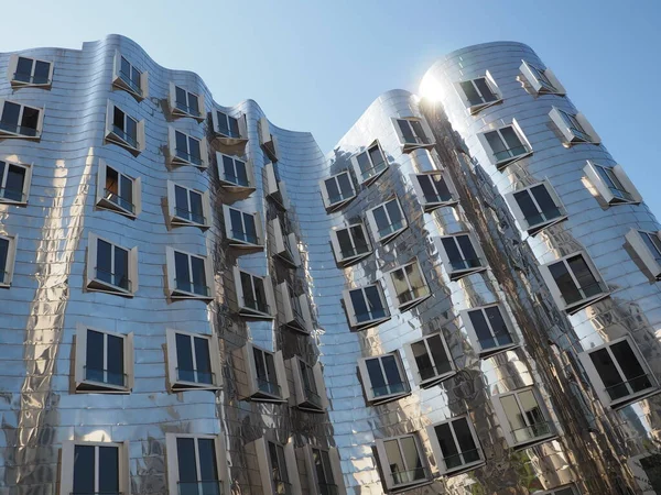 New Zollhof Gehry Buildings — Stockfoto