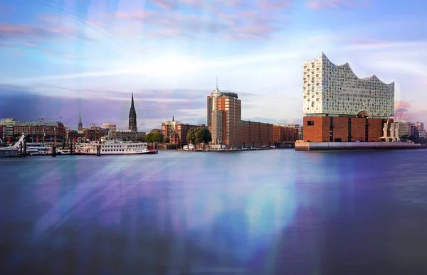 Vista Elbphilharmonie —  Fotos de Stock