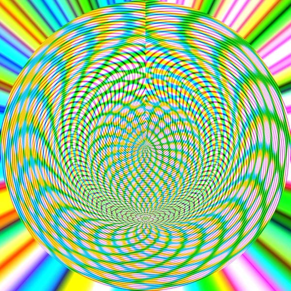 視覚波 ピンチ ツイル せん断 球面効果と照明効果とグラデーションの抽象的な着色の背景 — ストック写真