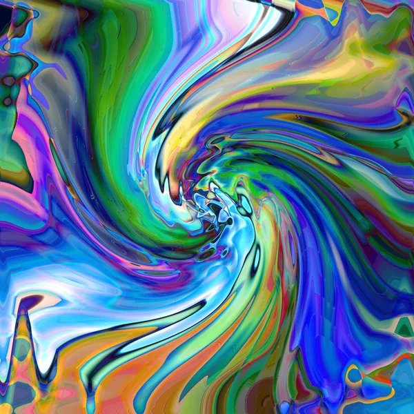 Abstrakte Farbgebung Hintergrund Des Verlaufs Mit Visuellen Welle Wirbel Prise — Stockfoto