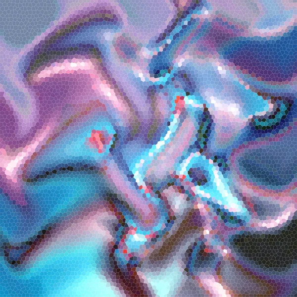Абстрактний Кольоровий Фон Градієнта Візуальною Хвилею Дротом Пінчем Мозаїкою Джойстиком — стокове фото
