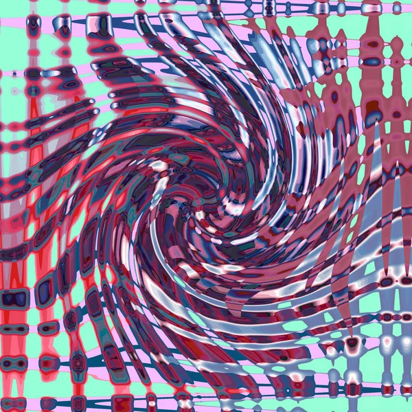 Abstrakcyjne Kolorowanie Tła Gradientu Fali Wizualnej Twirl Szczypta Mozaika Jitter — Zdjęcie stockowe