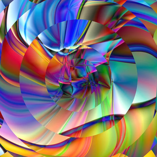 Coloração Abstrato Fundo Gradiente Com Onda Visual Twirl Pitada Mosaico — Fotografia de Stock
