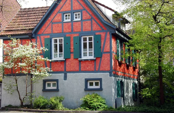 Half Timbered House Bretten — 스톡 사진