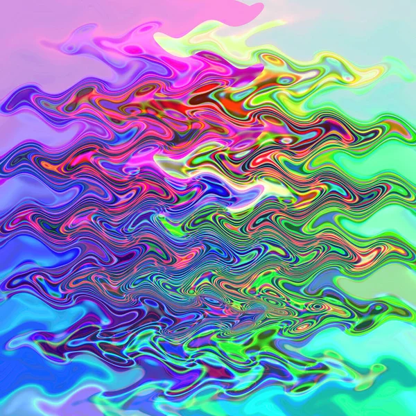 Abstrakte Farbgebung Hintergrund Des Pastellgradienten Mit Visuellen Slice Mercator Disco — Stockfoto
