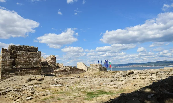 Muralla Fortaleza Nessebar — Foto de Stock