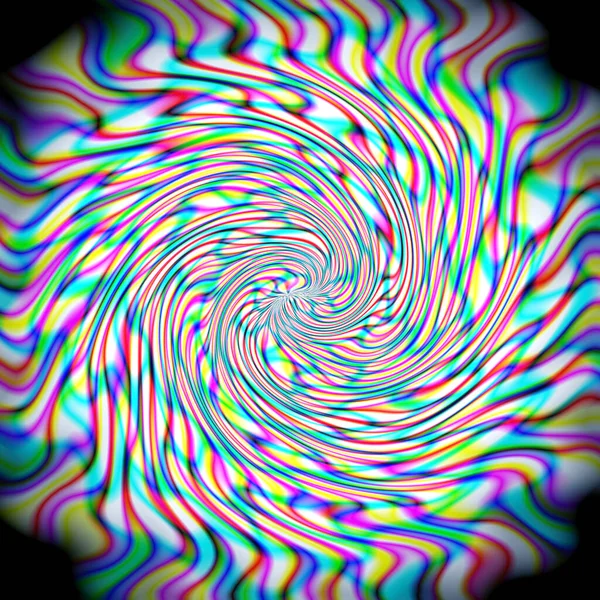 Абстрактный Цвет Фона Градиента Пастели Визуальным Срезом Диско Вращением Волновой — стоковое фото