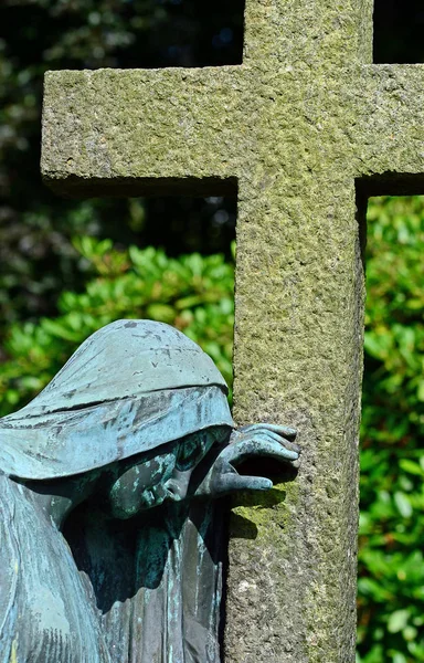 Naturskön Över Kyrka Och Arkitektur Detaljer — Stockfoto