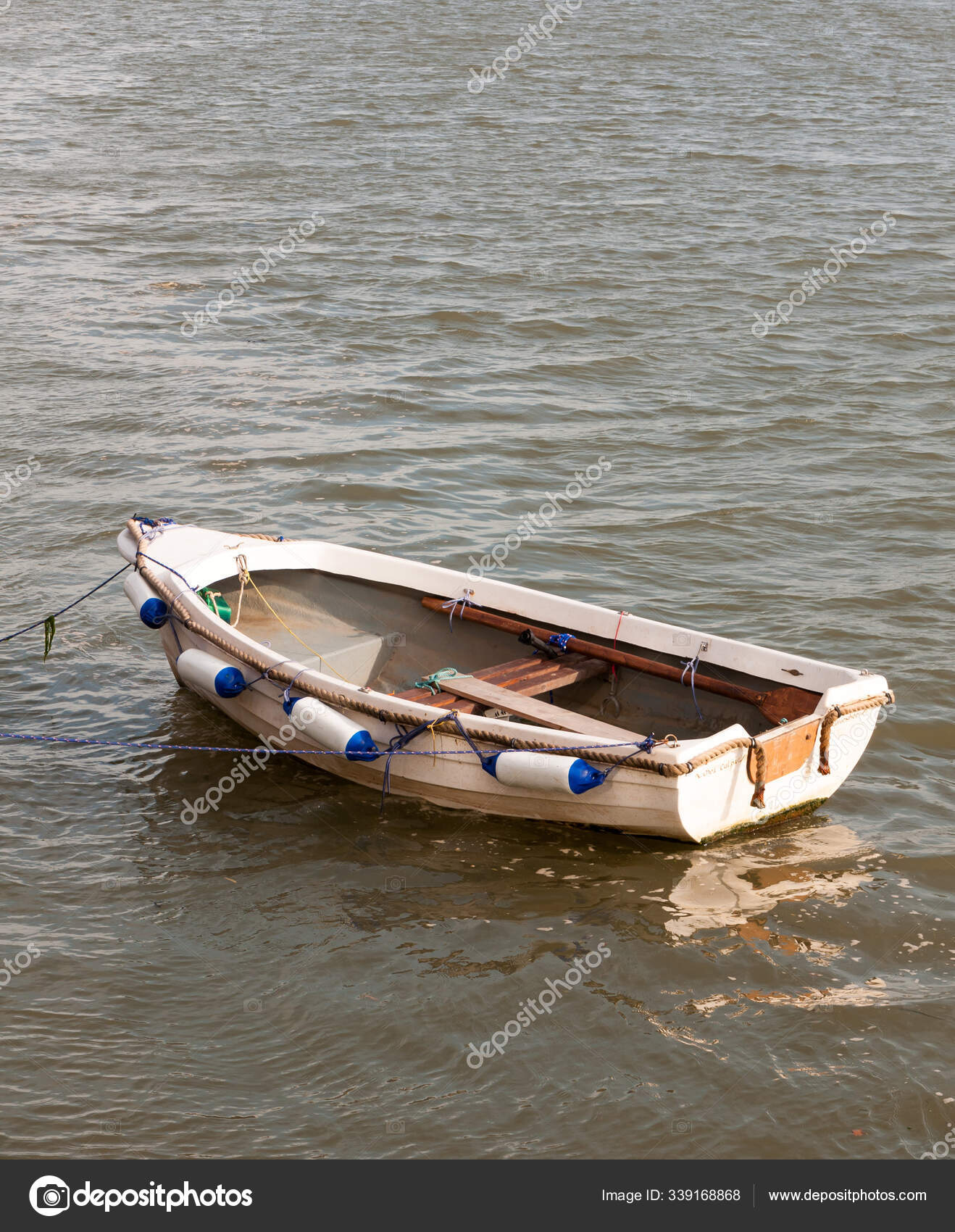 Small White Wooden Row Boat Moored River Surface Stock Photo Image By C Panthermediaseller Small White Wooden Row Boat Moored River Surface Stock Photo Image By C Panthermediaseller