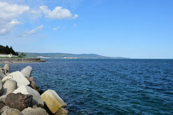 Paseo Marítimo Nessebar Bulgaria — Foto de Stock