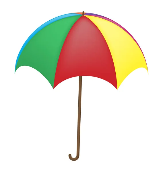 Umbrella Vector Symbol Icon Design Beautiful Illustration Isolated White Background — Stock Photo, Image