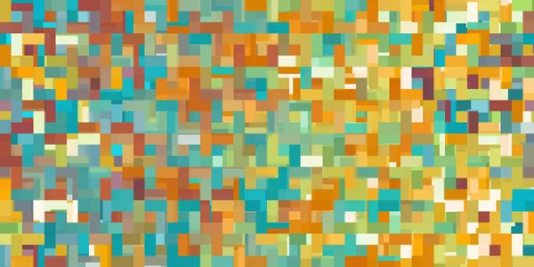 Nowoczesnym Stylu Retro Tło Kolorowych Kwadratów — Zdjęcie stockowe