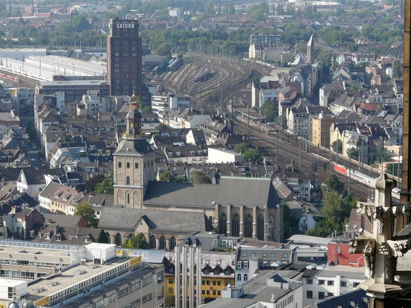 Utsikt Från Kölns Katedral — Stockfoto
