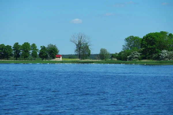 Waterlandschap Pomerania — Stockfoto