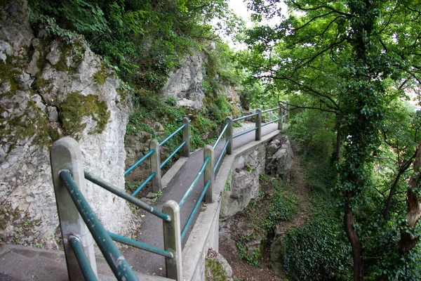 Styria Jest Górzystym Zalesionym Państwem Południowej Austrii — Zdjęcie stockowe