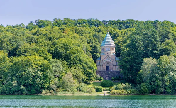 Denkmal Für König Ludwig Von Bayern Starnberger See — Stockfoto
