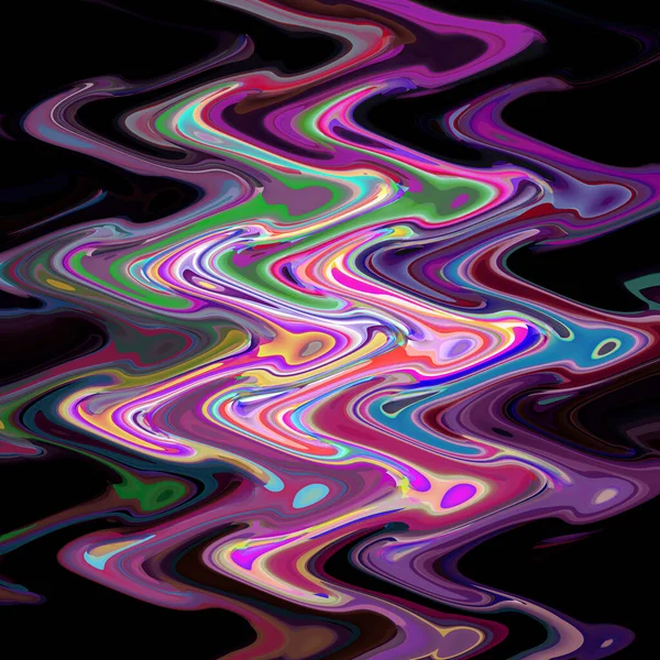 Αφηρημένη Χρωματισμό Φόντο Του Ορίζοντα Κλίση Οπτική Ντίσκο Παραμόρφωση Κύμα — Φωτογραφία Αρχείου