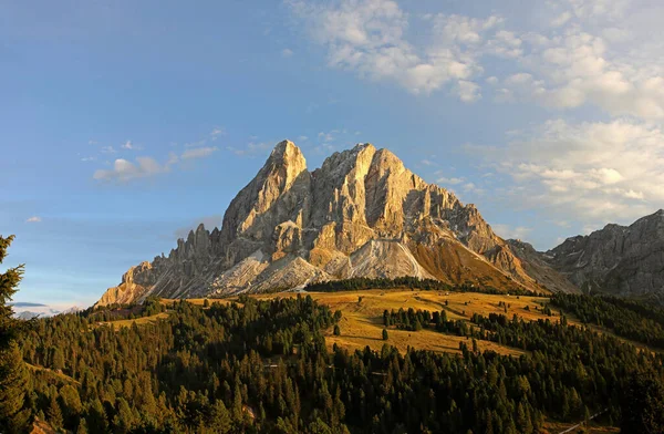 Vista Panorâmica Majestosa Paisagem Dolomitas Itália — Fotografia de Stock