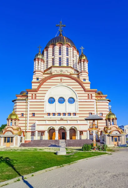 Catedral Ortodoxa San Juan Bautista Fagaras Rumania Brasov County — Foto de Stock
